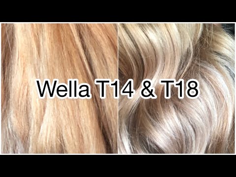 Wella T14 vs T18: Toner Results, &