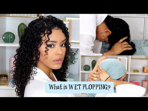 Overnight WET PLOPPING for Maximun Definition &amp; LESS Drying Time!