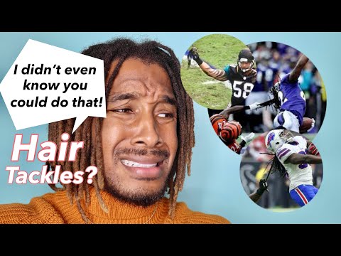 NFL Hair Tackles | Tackling By Grabbing Dreadlocks?!