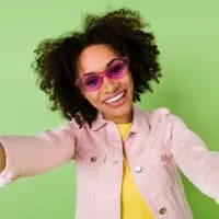 A cute black proves that hair elasticity exists since she'd have longer strands if she had a straight hair type.